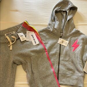 Cozy Gray and Pink Joggers for Relaxed Style